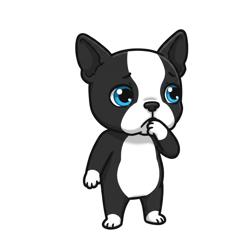 ZeroPets mascot looking watchful